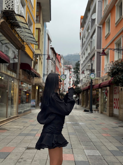 İthal Zimmerman Gömlek Yaka Elbise